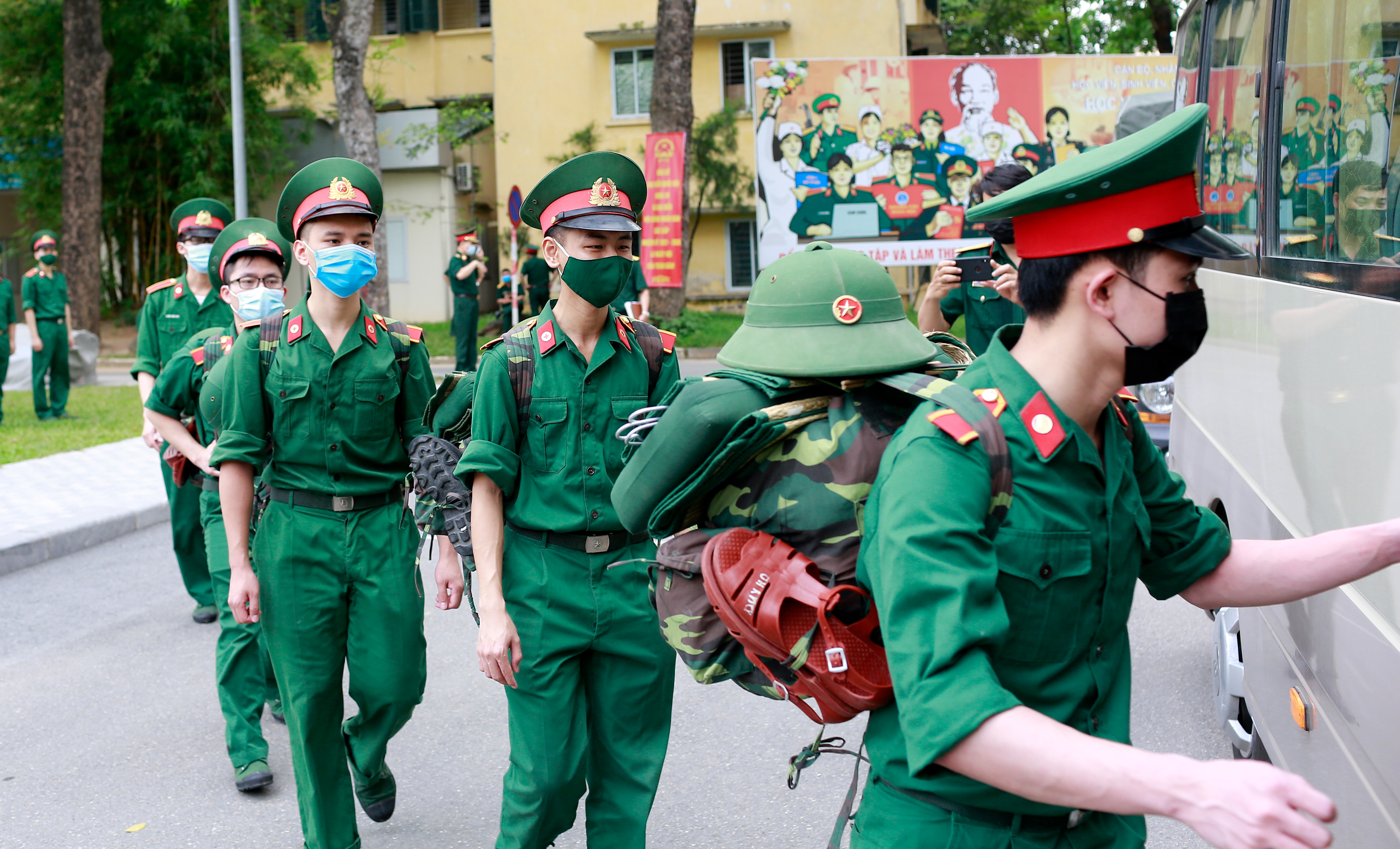 Học viện Quân y tiếp tục tăng cường lực lượng tham gia phòng, chống dịch tại Bắc Ninh 
