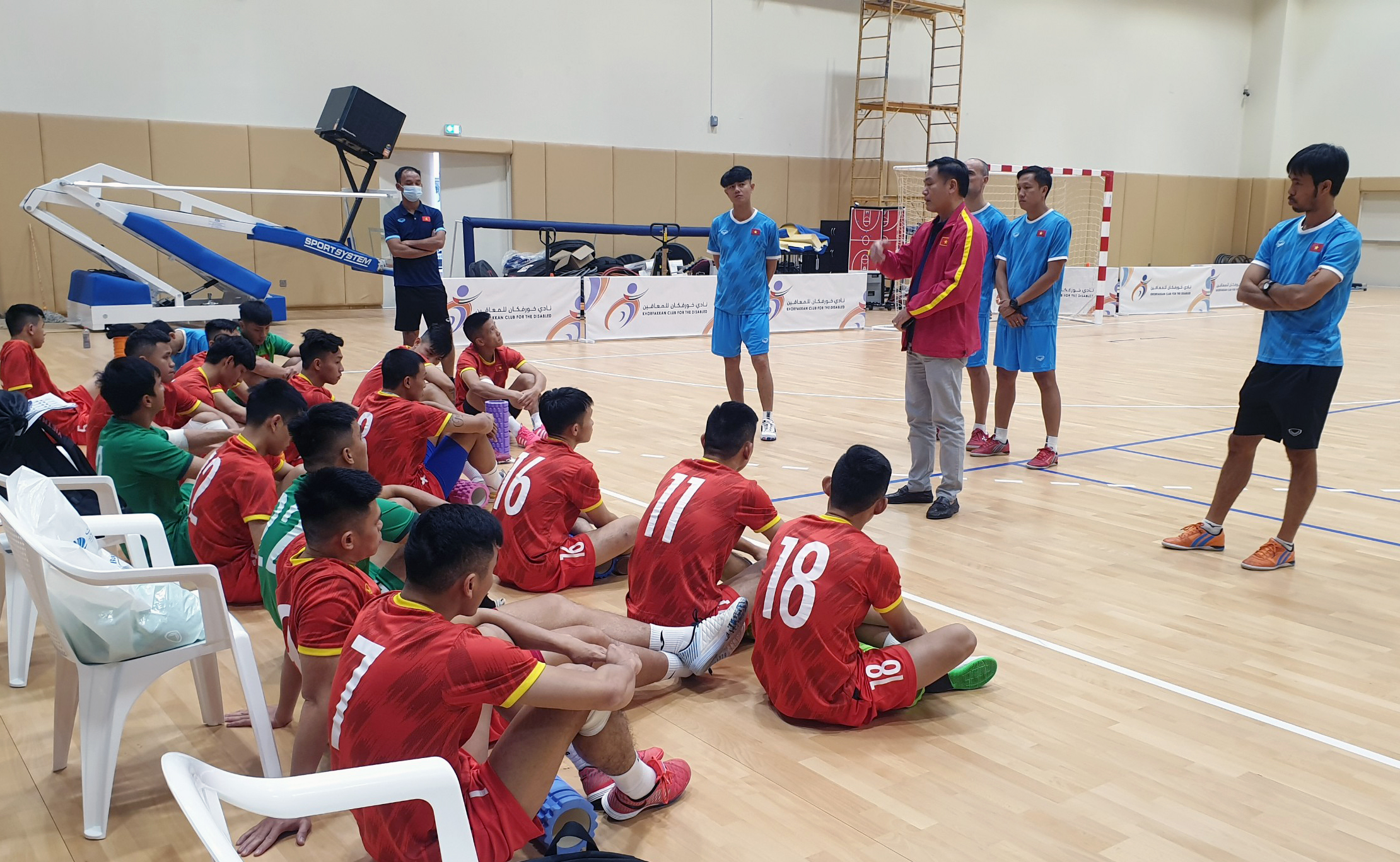 Đội tuyển futsal Việt Nam sẵn sàng chơi tất tay với Lebanon