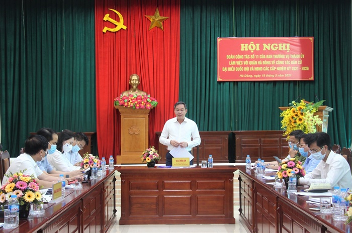 Quận Hà Đông (Hà Nội) chuẩn bị các kịch bản để tổ chức bầu cử thành công

