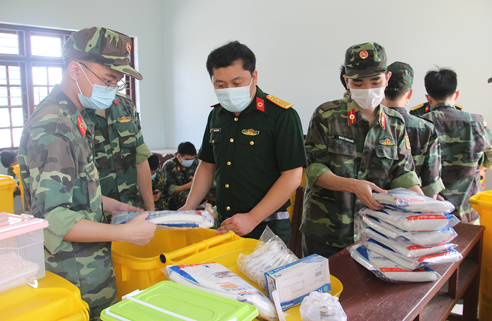 Nêu cao phẩm chất Bộ đội Cụ Hồ trong phòng, chống dịch Covid-19