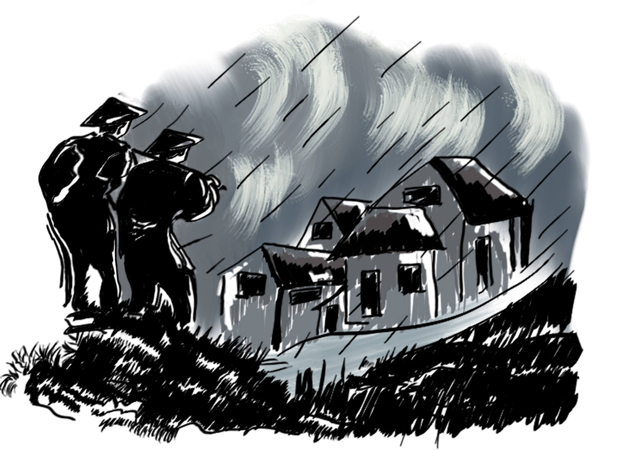 Mưa qua miền ký ức