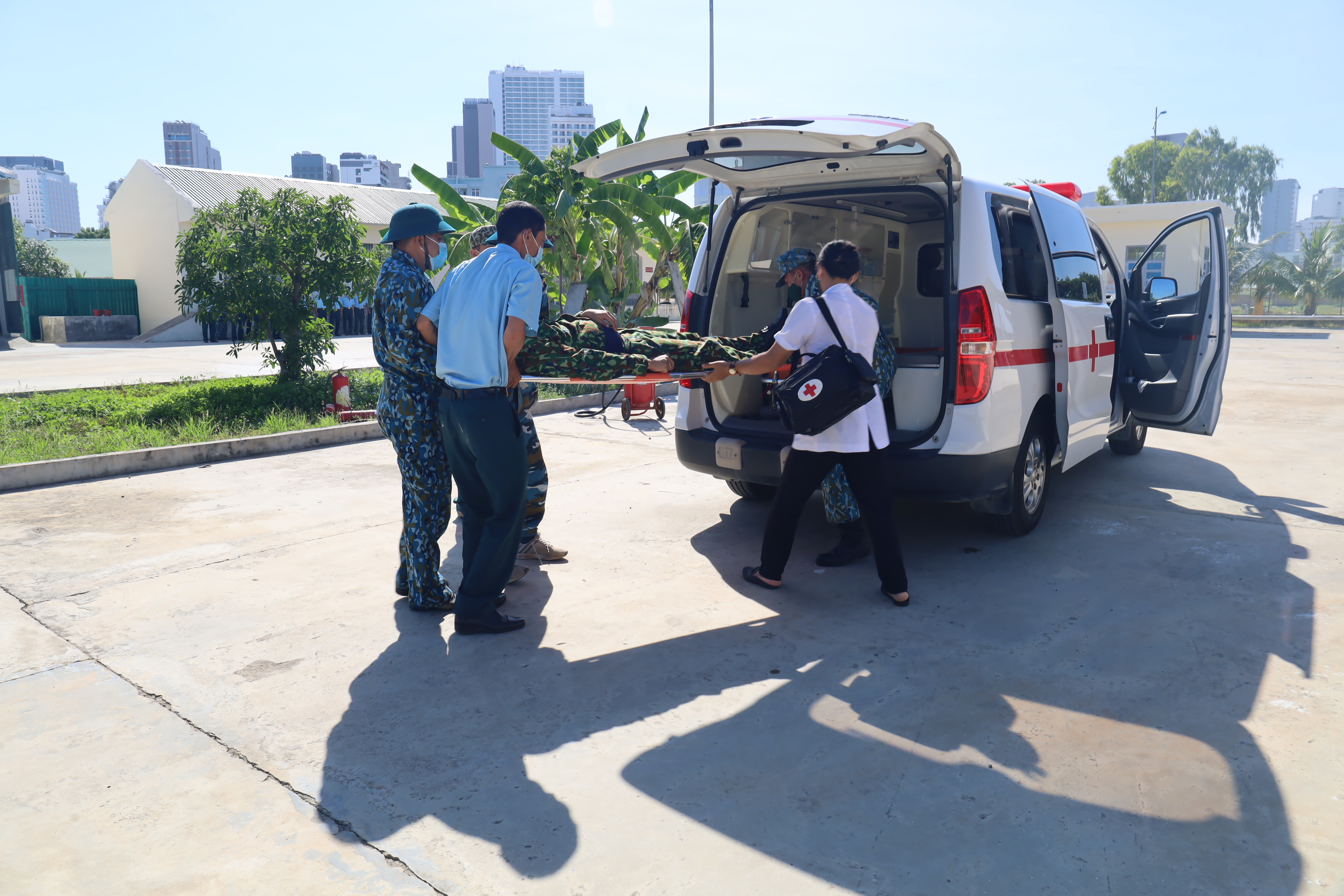 Trường Sĩ quan Không quân huấn luyện nghiệp vụ phòng cháy chữa cháy 