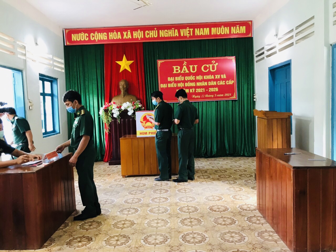 Kon Tum: Hơn 6.220 cử tri vùng biên giới tham gia bầu cử sớm