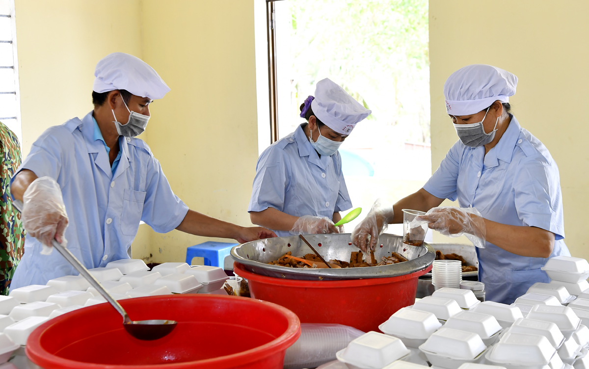 Đảm bảo tốt nhiệm vụ trong khu cách ly tập trung

