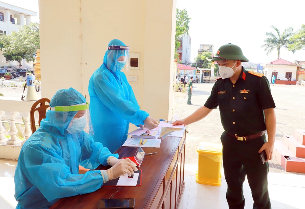Công tác đảm bảo phòng, chống Covid-19 được thực hiện nghiêm ngặt.