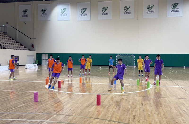 Đội tuyển futsal Việt Nam chốt lực lượng tranh vé World Cup