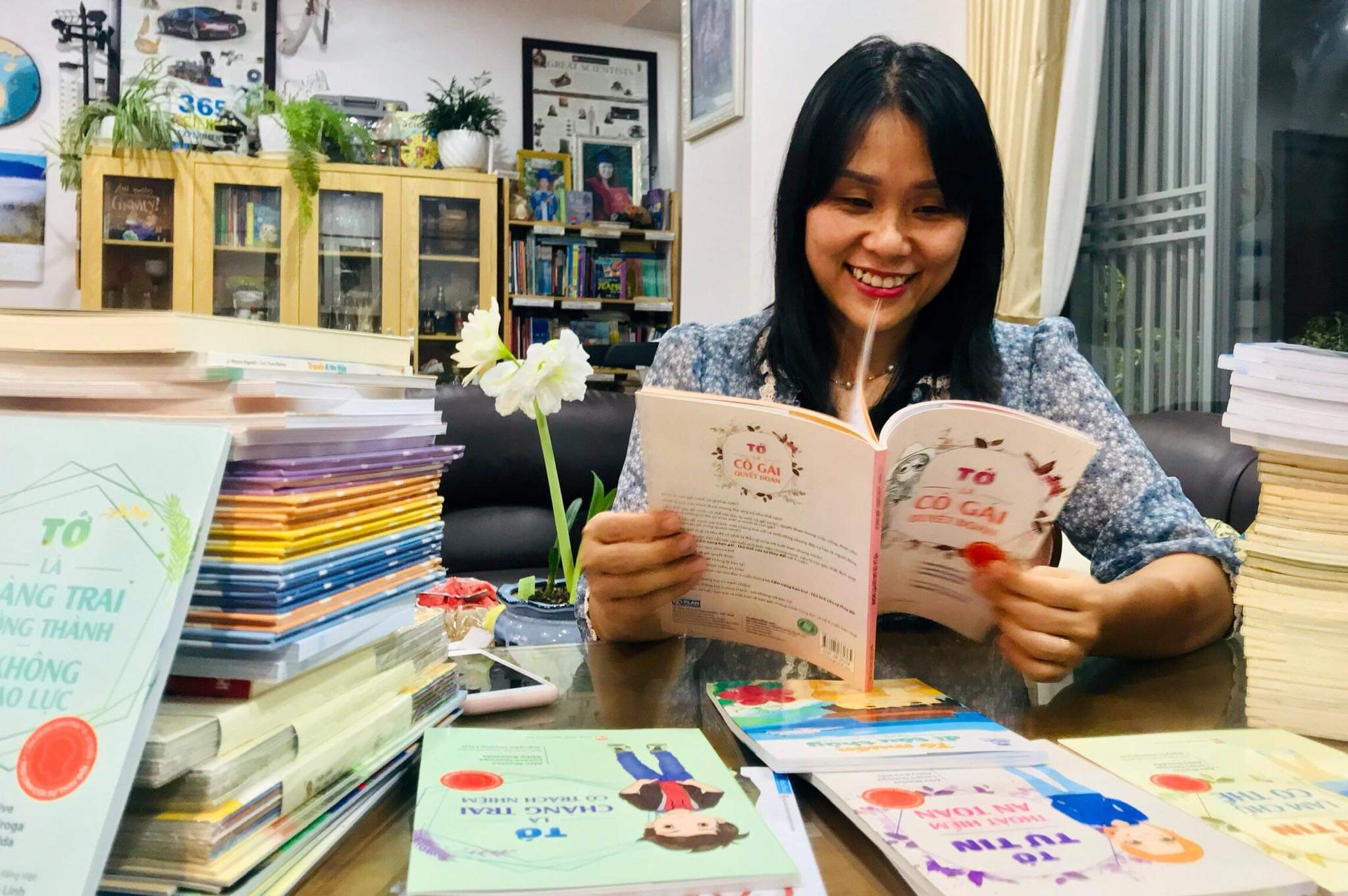 Những cuốn sách gửi tặng trẻ vùng cao