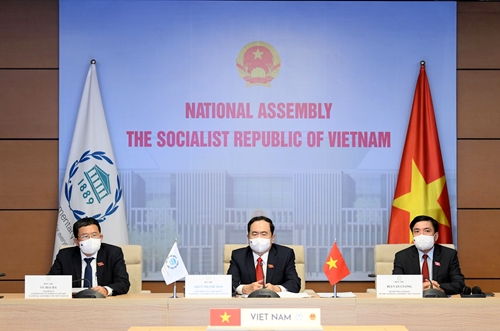Phó chủ tịch Thường trực Quốc hội Trần Thanh Mẫn dự Phiên họp 207 Hội đồng điều hành IPU