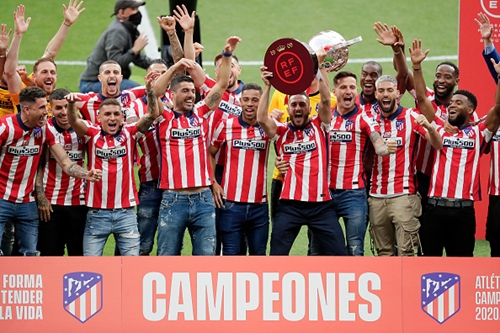 Atletico đoạt cúp La Liga 2020-2021