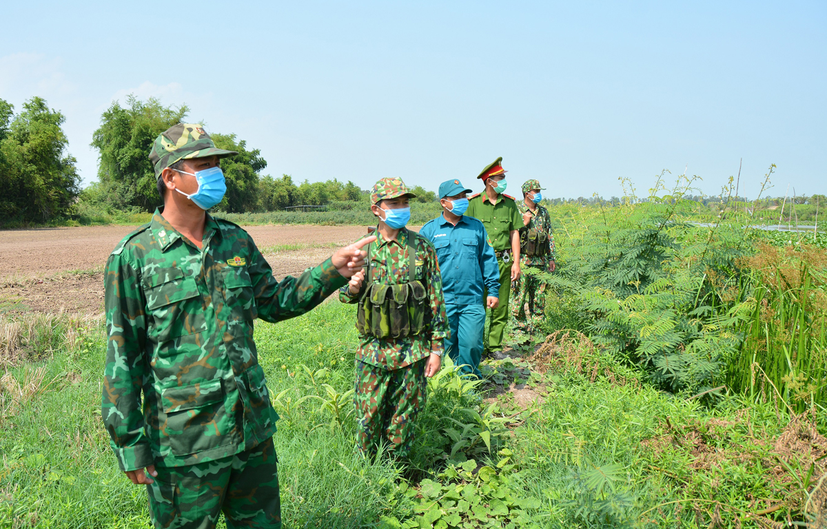 Kiểm soát chặt chẽ đường biên để phòng, chống dịch

