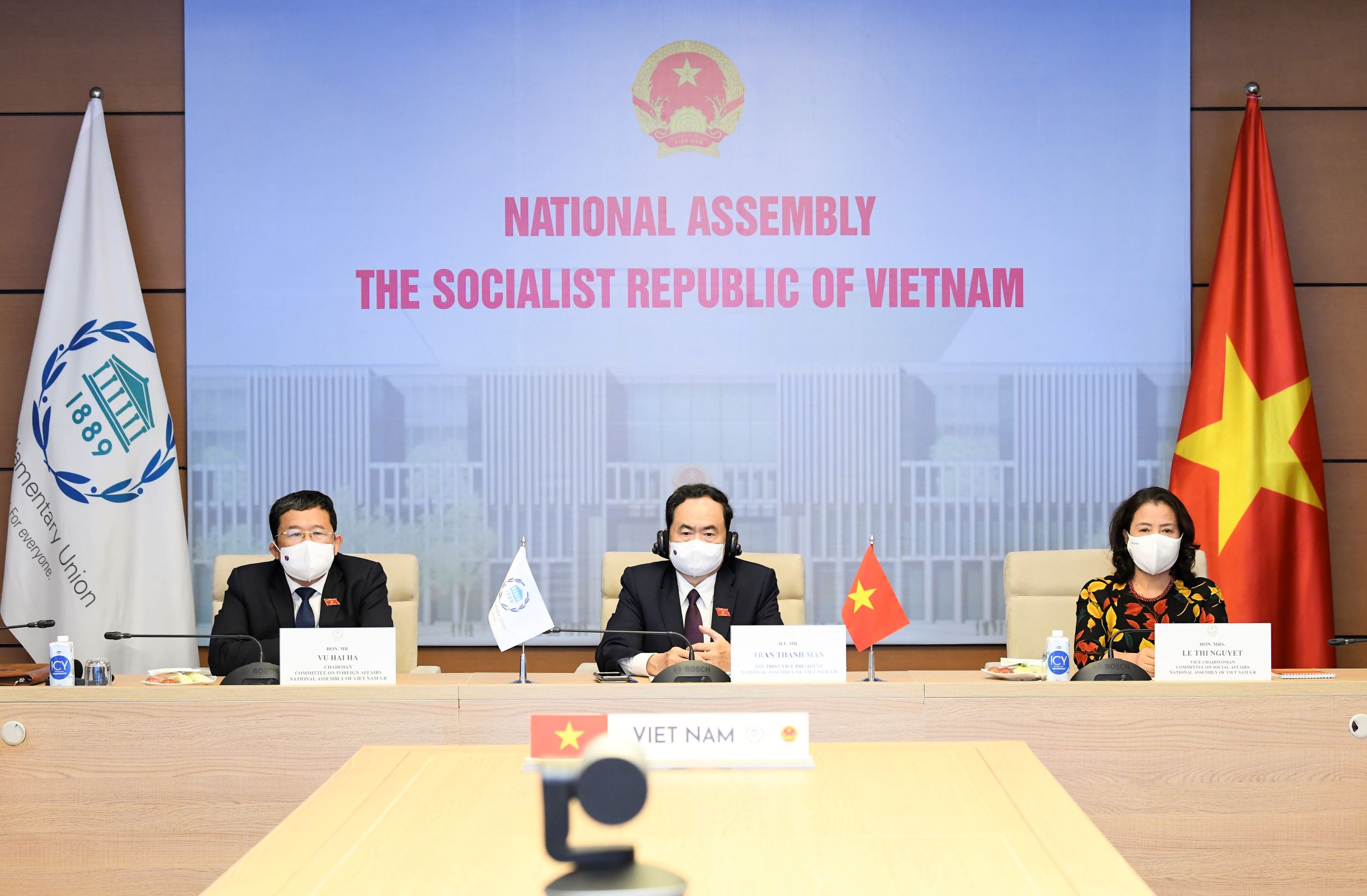 Đề nghị IPU kêu gọi hỗ trợ người dân tiếp cận công bằng, kịp thời vaccine Covid-19