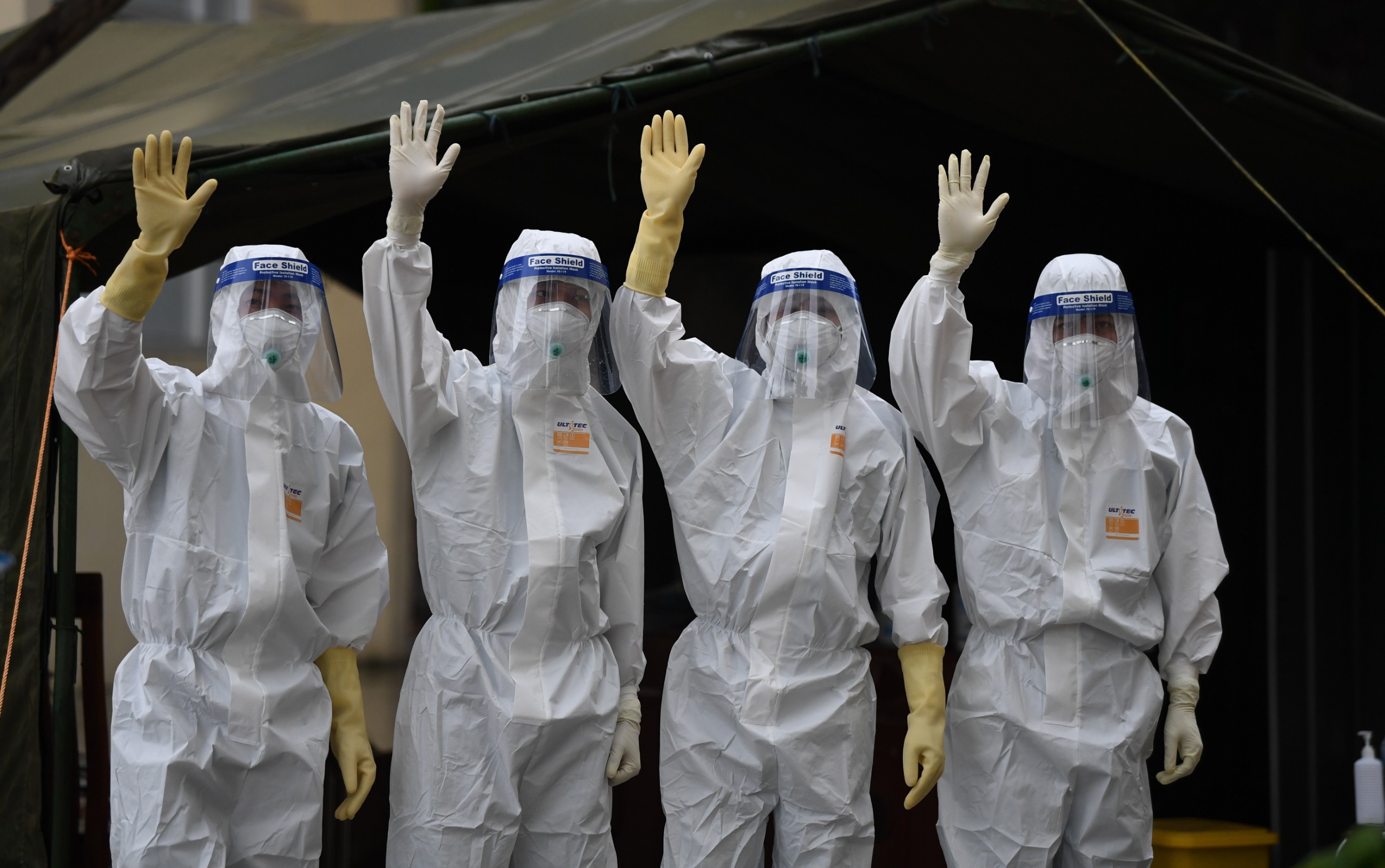 Trước giờ làm nhiệm vụ.