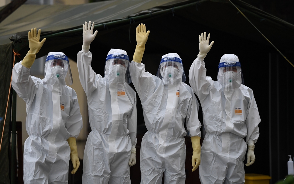 Trước giờ làm nhiệm vụ.