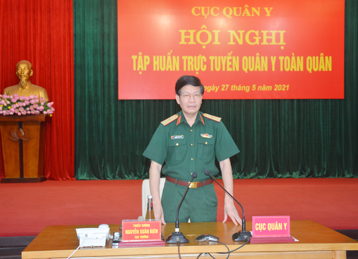 Cục Quân y tập huấn trực tuyến toàn quân về chiến lược xét nghiệm Covid-19