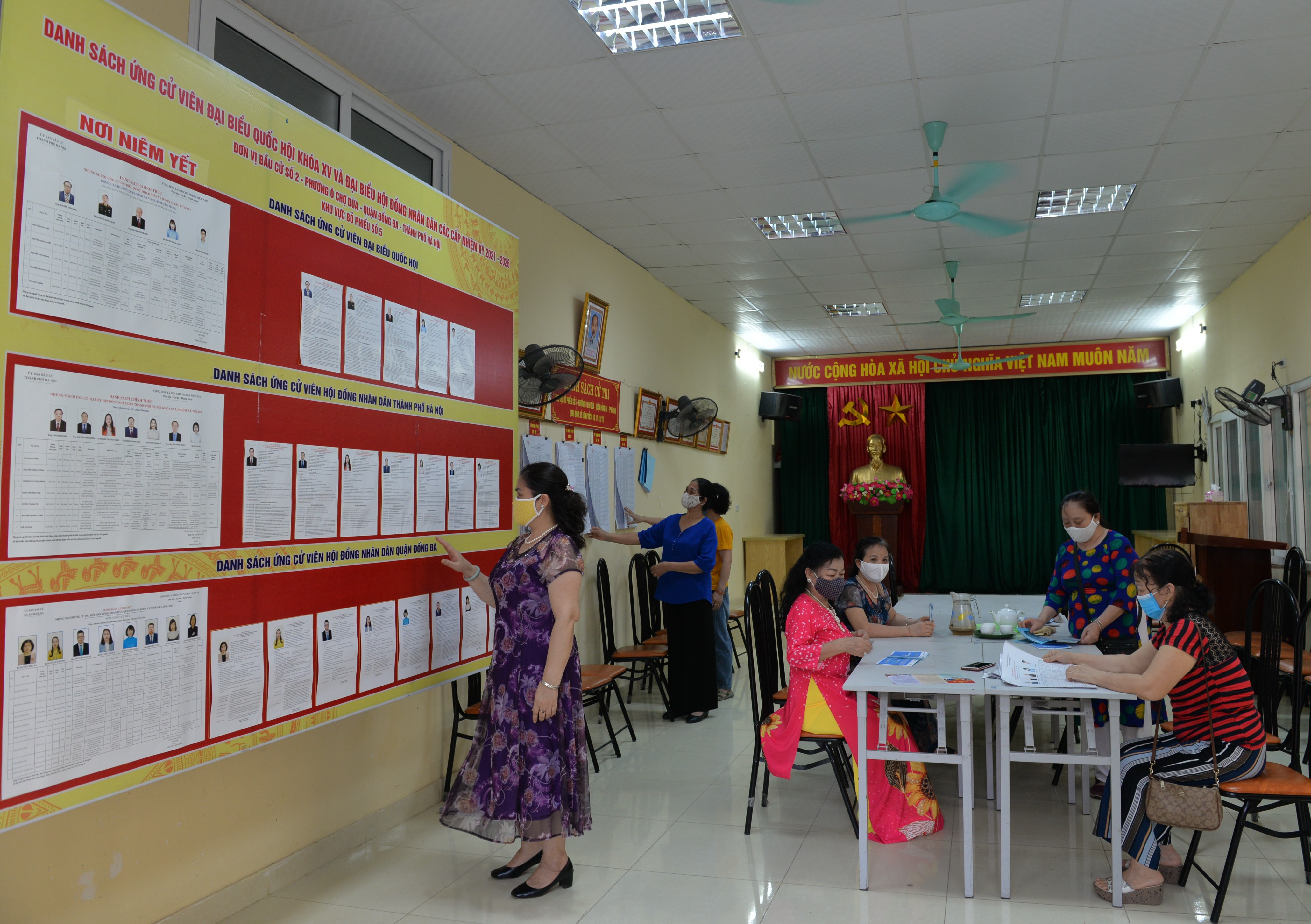 Cuộc bầu cử thành công rất tốt đẹp nhờ sự chung sức, đồng lòng của nhân dân