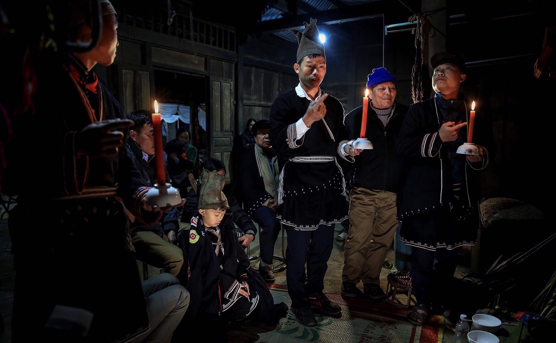 Lễ lập tĩnh của đồng bào Dao Tiền