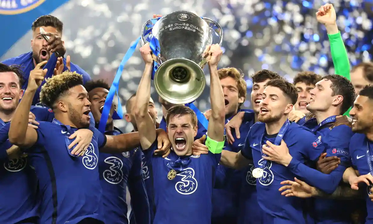 Đánh bại Man City, Chelsea đăng quang ngôi vô địch Champions League