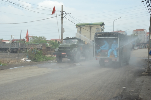 LLVT tỉnh Bắc Ninh trên tuyến đầu chống dịch