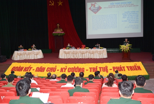 Hội thảo khoa học “Con đường cứu nước của Hồ Chí Minh với sự nghiệp xây dựng và bảo vệ Tổ quốc hiện nay