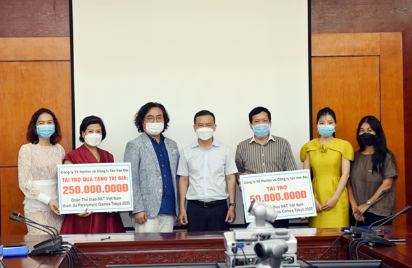 Đoàn thể thao Người khuyết tật Việt Nam nhận tài trợ thi đấu ở Paralympic Tokyo 2020
