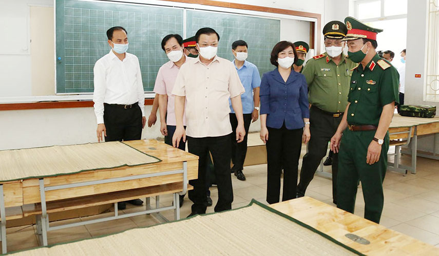 Hà Nội nâng cao chất lượng toàn bộ các điểm cách ly
