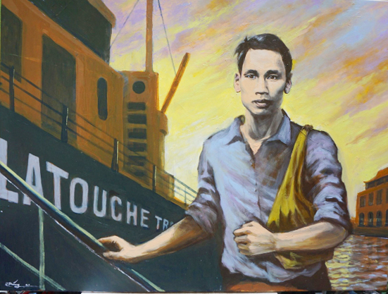 Vẻ đẹp bức họa “Người đi tìm hình của nước”