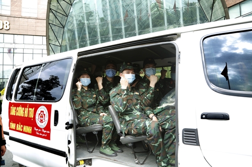 Bệnh viện Trung ương Quân đội 108 tiếp tục đồng hành cùng Bắc Ninh chống dịch Covid-19