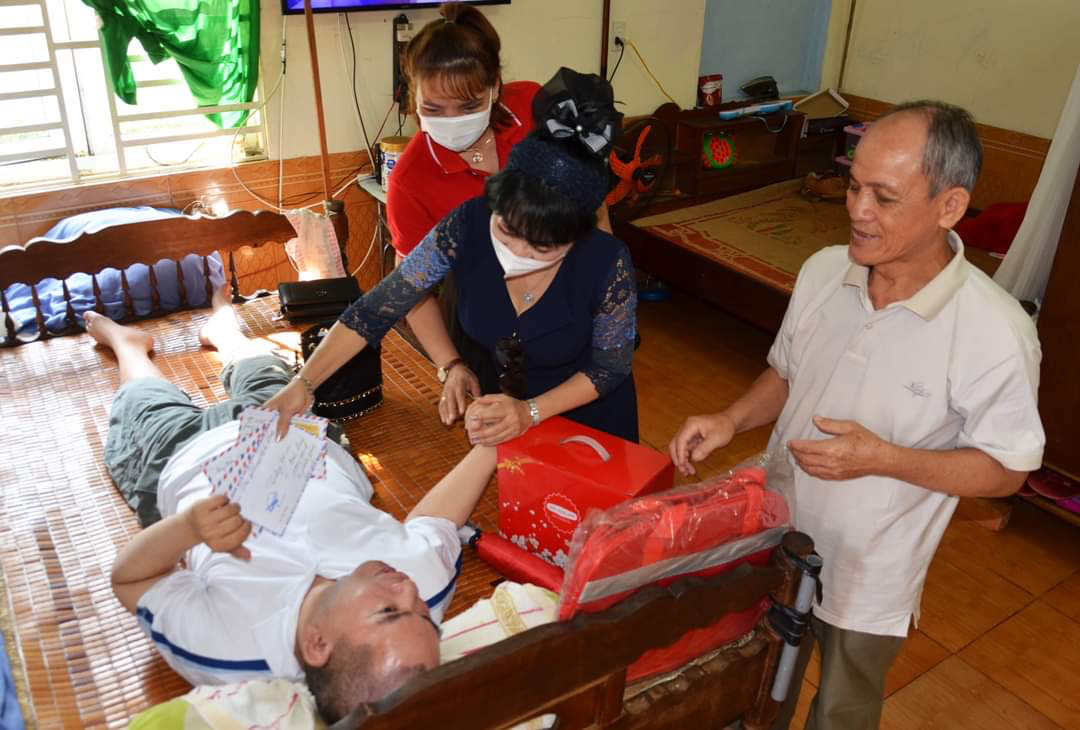 Ấm lòng gia đình cựu chiến binh Triệu Văn Quý