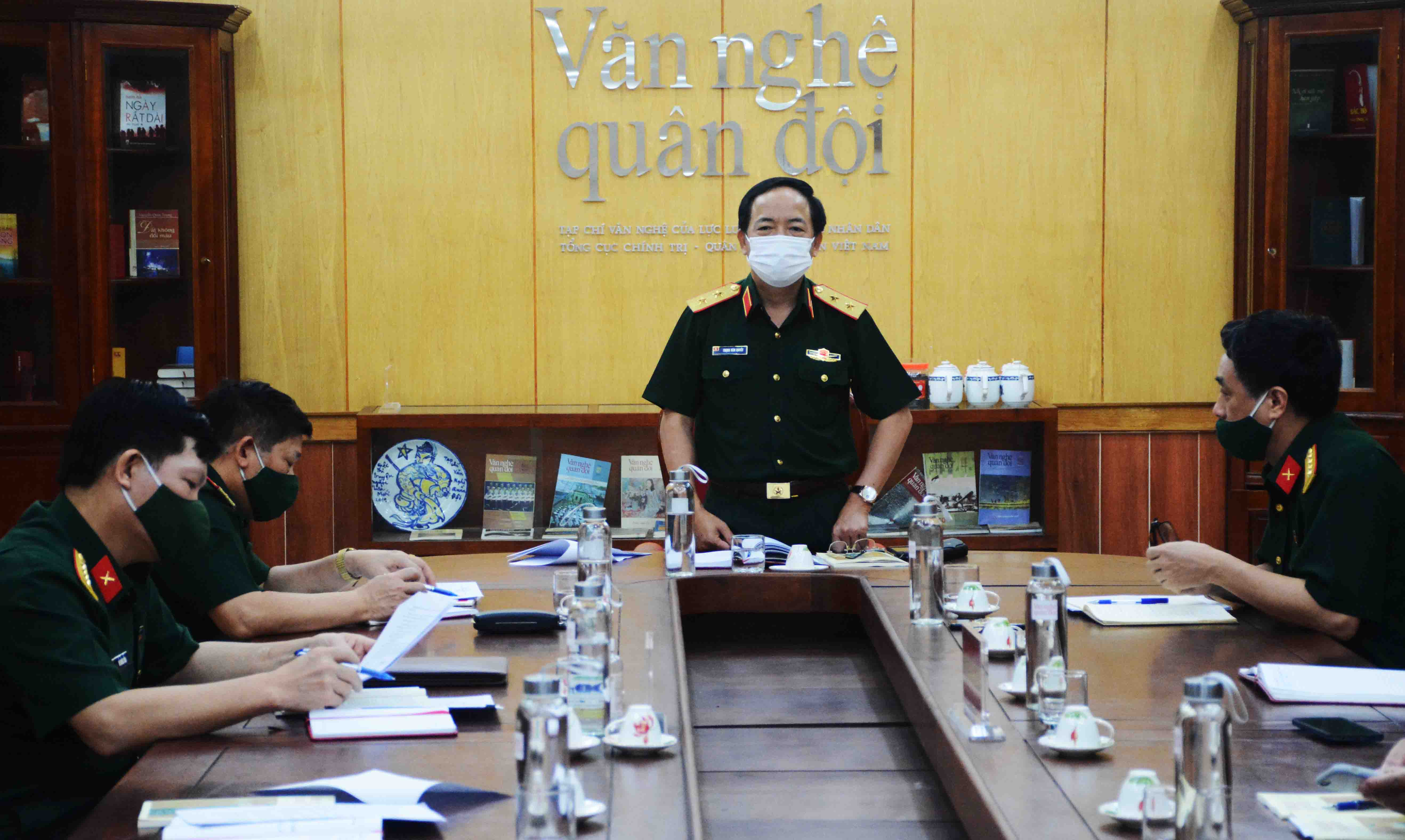 Tạp chí Văn nghệ Quân đội chú trọng lan tỏa phẩm chất, hình ảnh Bộ đội Cụ Hồ