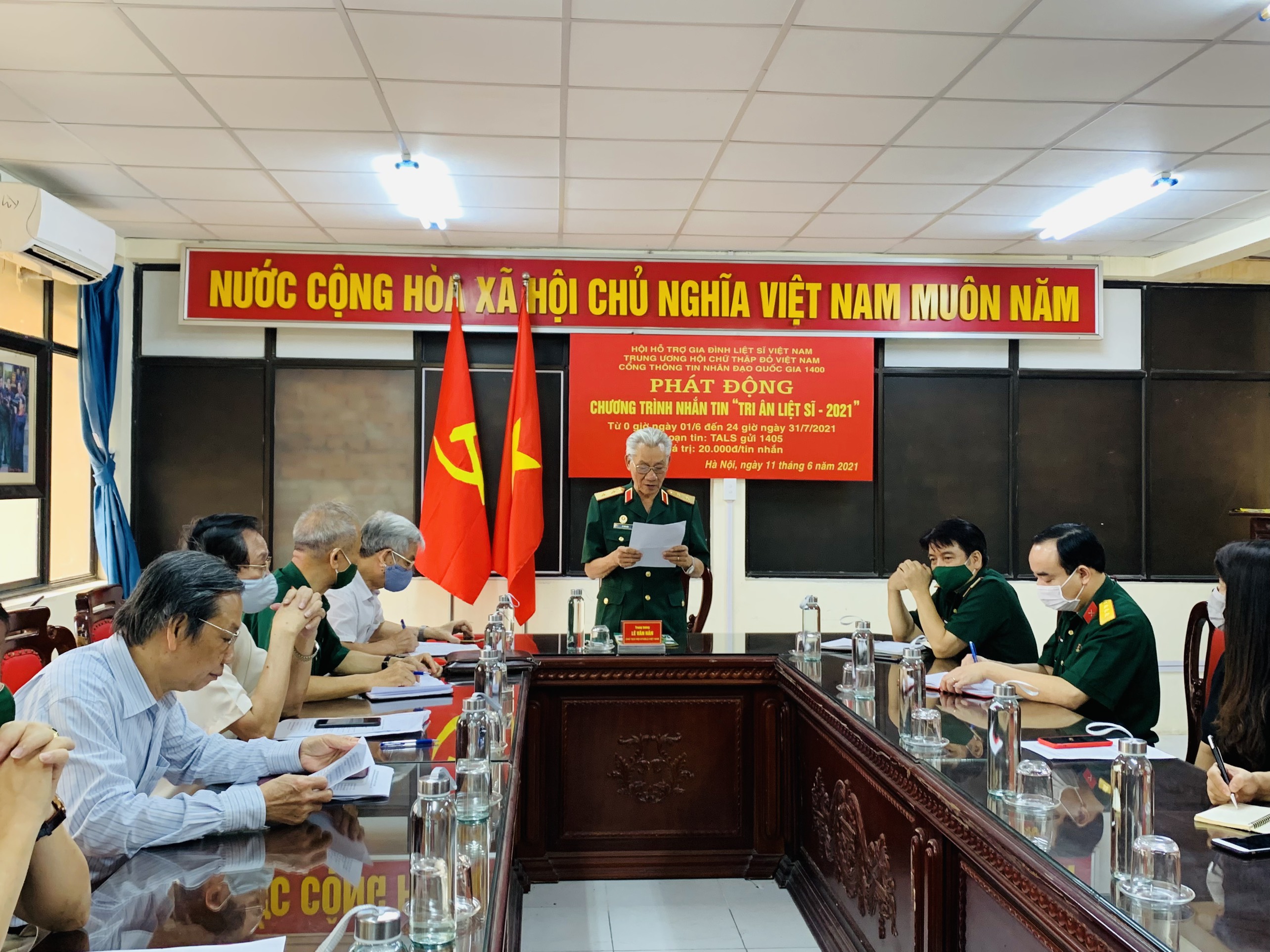 Phát động hưởng ứng Chương trình nhắn tin “Tri ân liệt sĩ-2021”