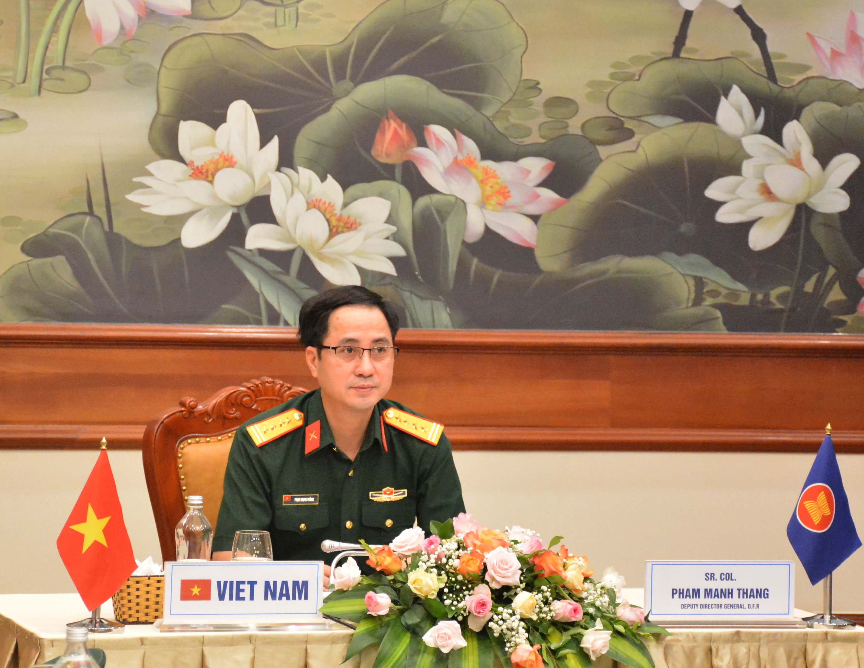 Hội nghị Nhóm làm việc Quan chức Quốc phòng cấp cao ASEAN Mở rộng