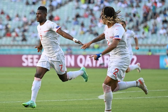 Những pha bóng đẹp trận Xứ Wales – Thụy Sĩ
