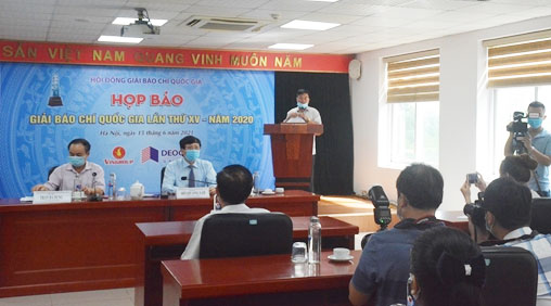 112 tác phẩm đoạt Giải Báo chí quốc gia lần thứ XV-năm 2020