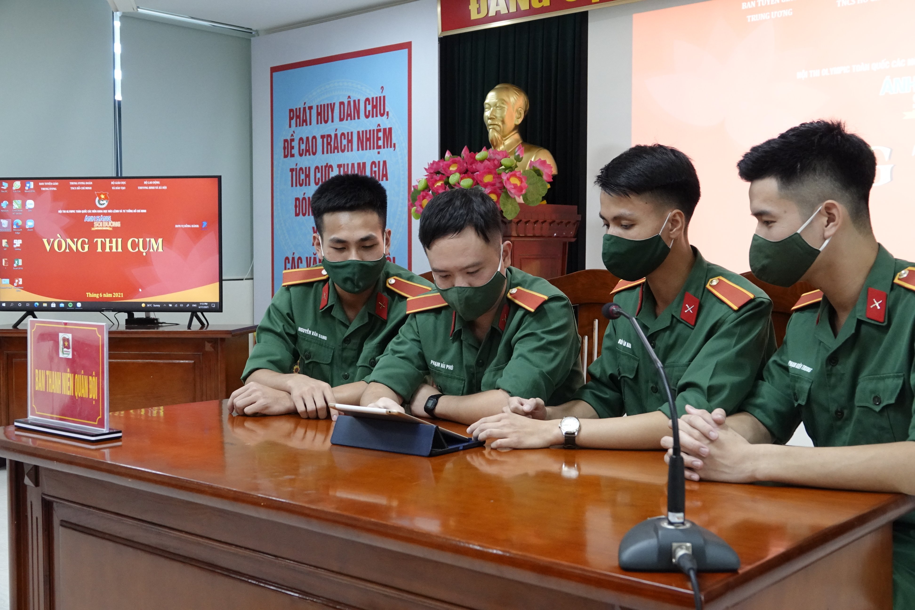 Đội tuyển Thanh niên Quân đội về nhất vòng thi cụm Hội thi “Ánh sáng soi đường”