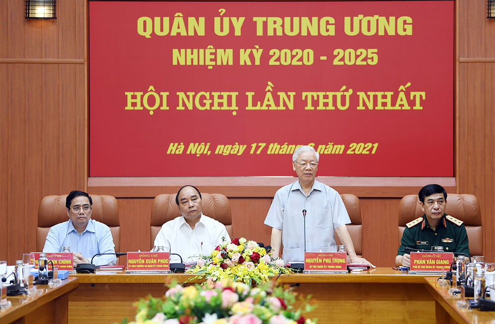 Quân ủy Trung ương nhiệm kỳ 2020-2025 tổ chức Hội nghị lần thứ nhất