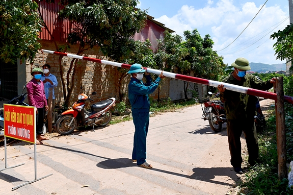 Lục Ngạn kích hoạt các biện pháp phòng, chống dịch ở mức cao nhất