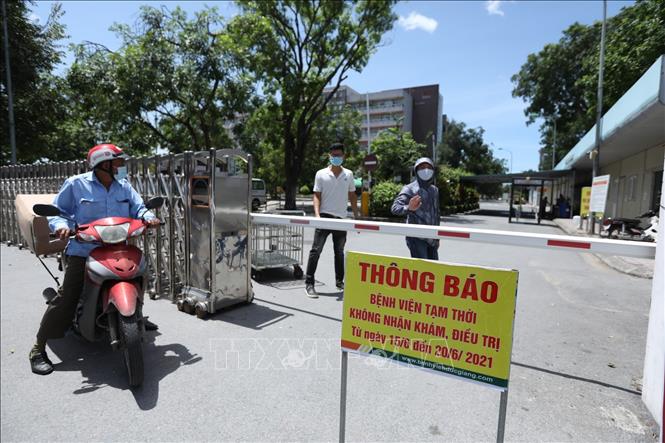 Bệnh viện đa khoa Đức Giang mở phong tỏa, tiếp nhận người bệnh đến khám, điều trị