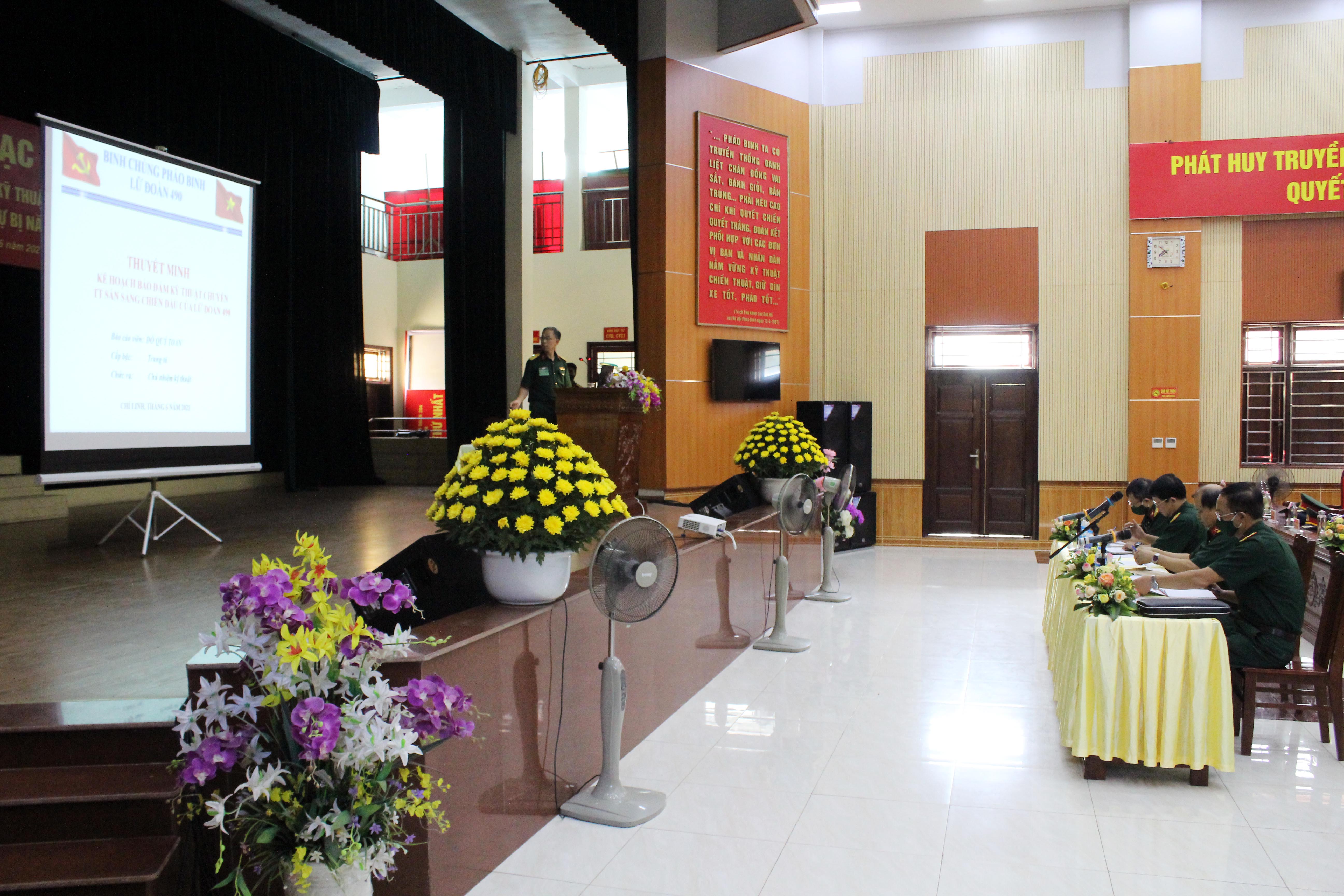 Binh chủng Pháo binh khai mạc kiểm tra cán bộ kỹ thuật lực lượng Pháo binh dự bị năm 2021