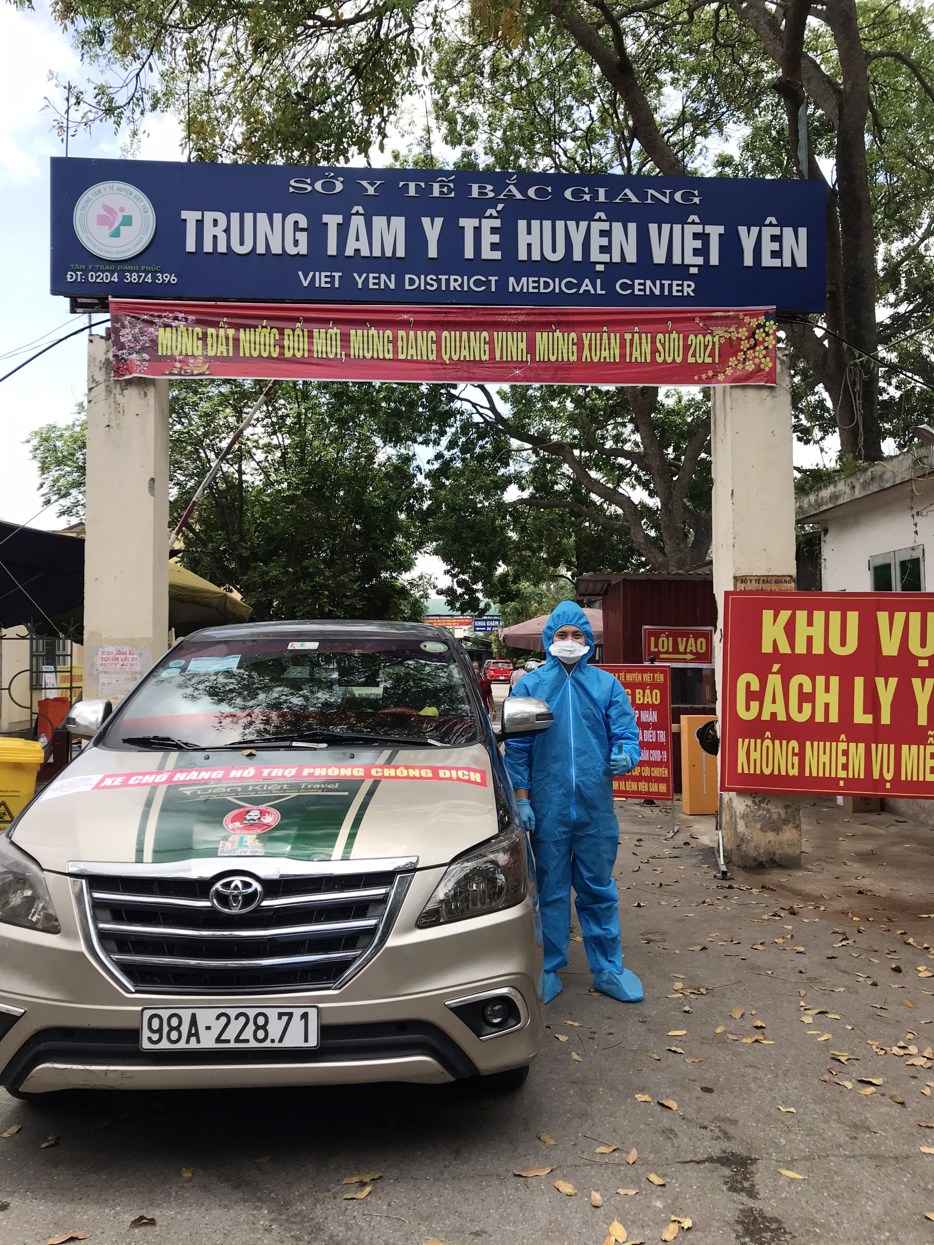 Cựu quân nhân đồng hành chống dịch