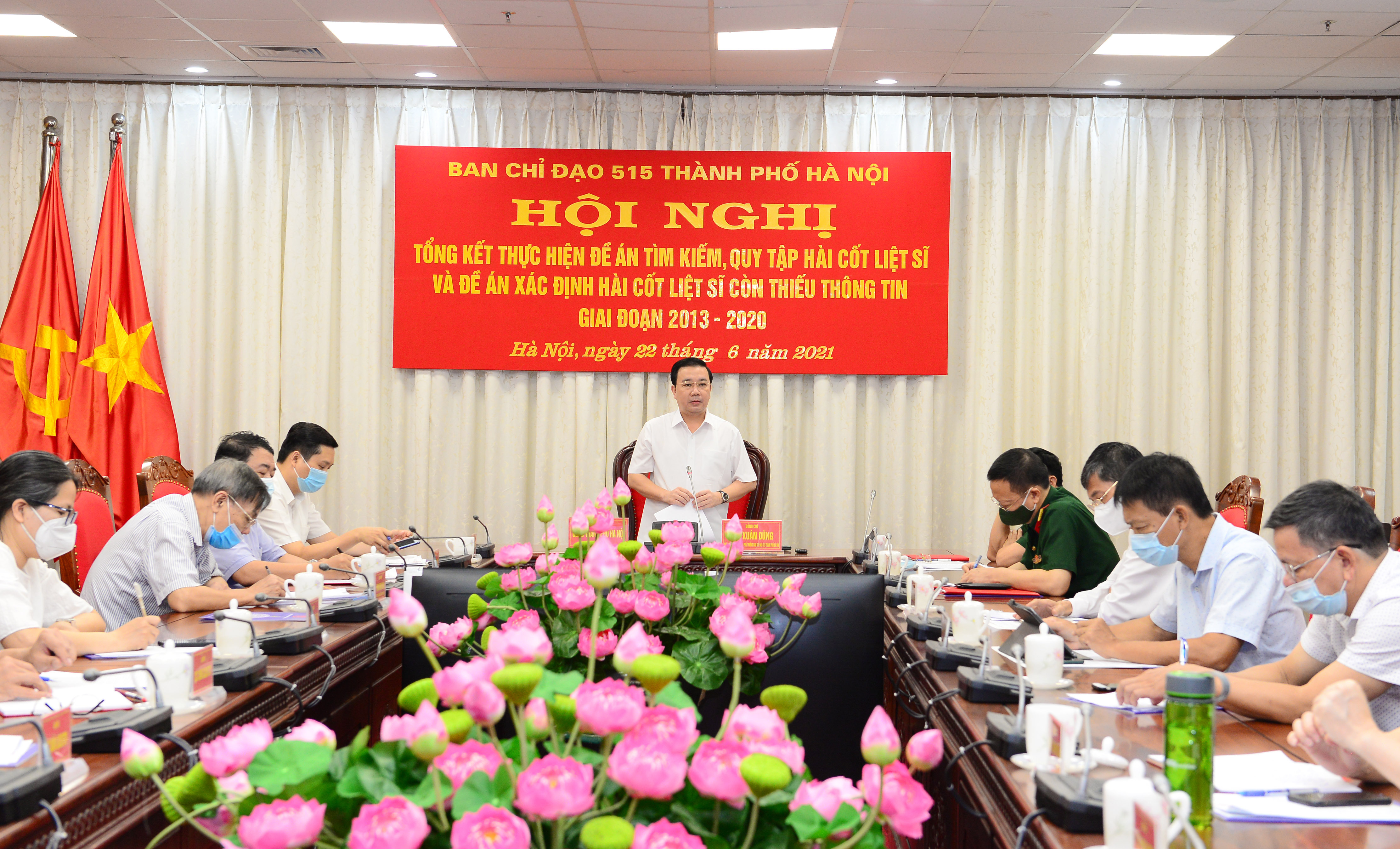 Ban Chỉ đạo 515 thành phố Hà Nội tổng kết đề án tìm kiếm, quy tập và xác định hài cốt liệt sĩ còn thiếu thông tin