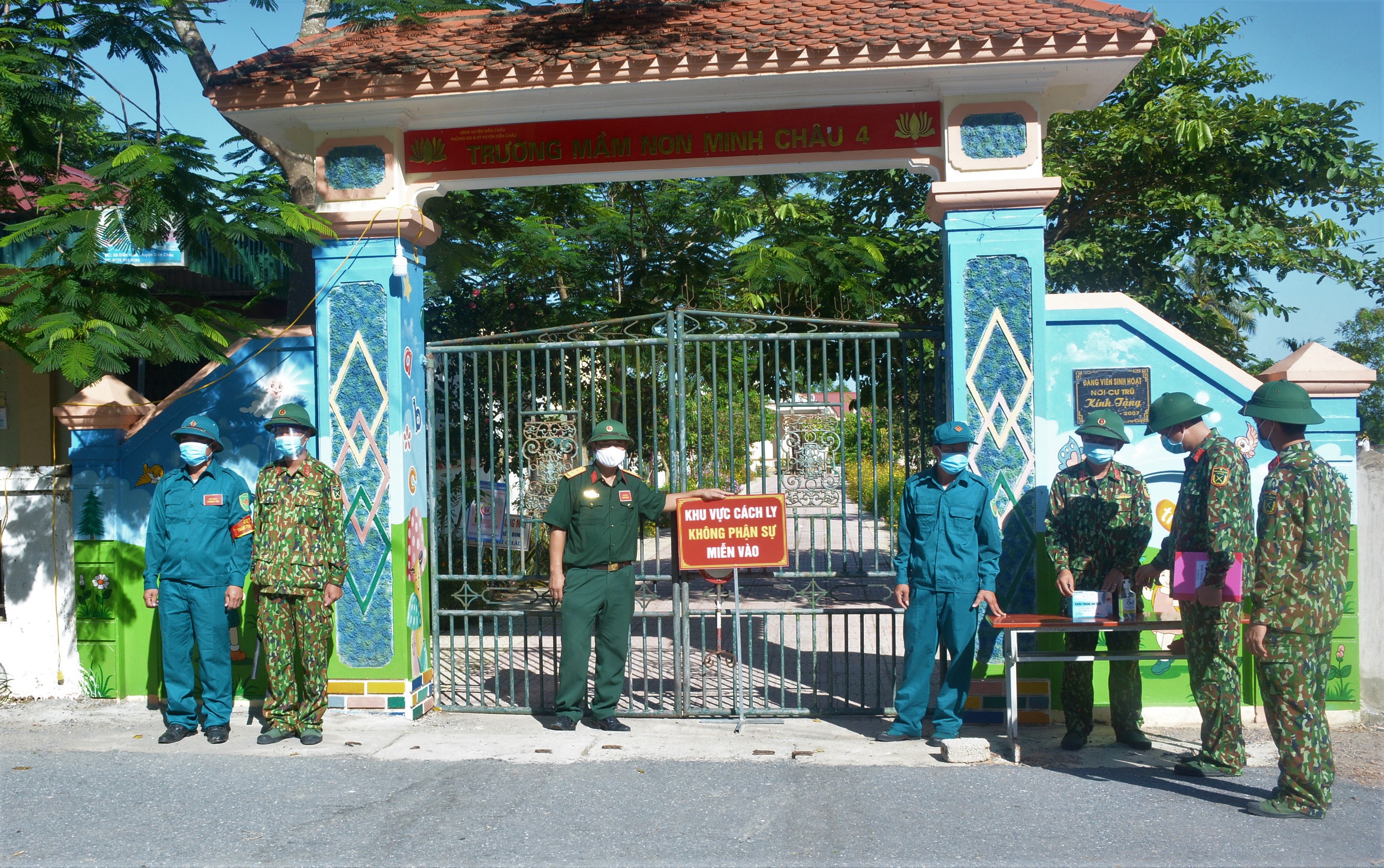 Ở xã có 3 khu cách ly tập trung