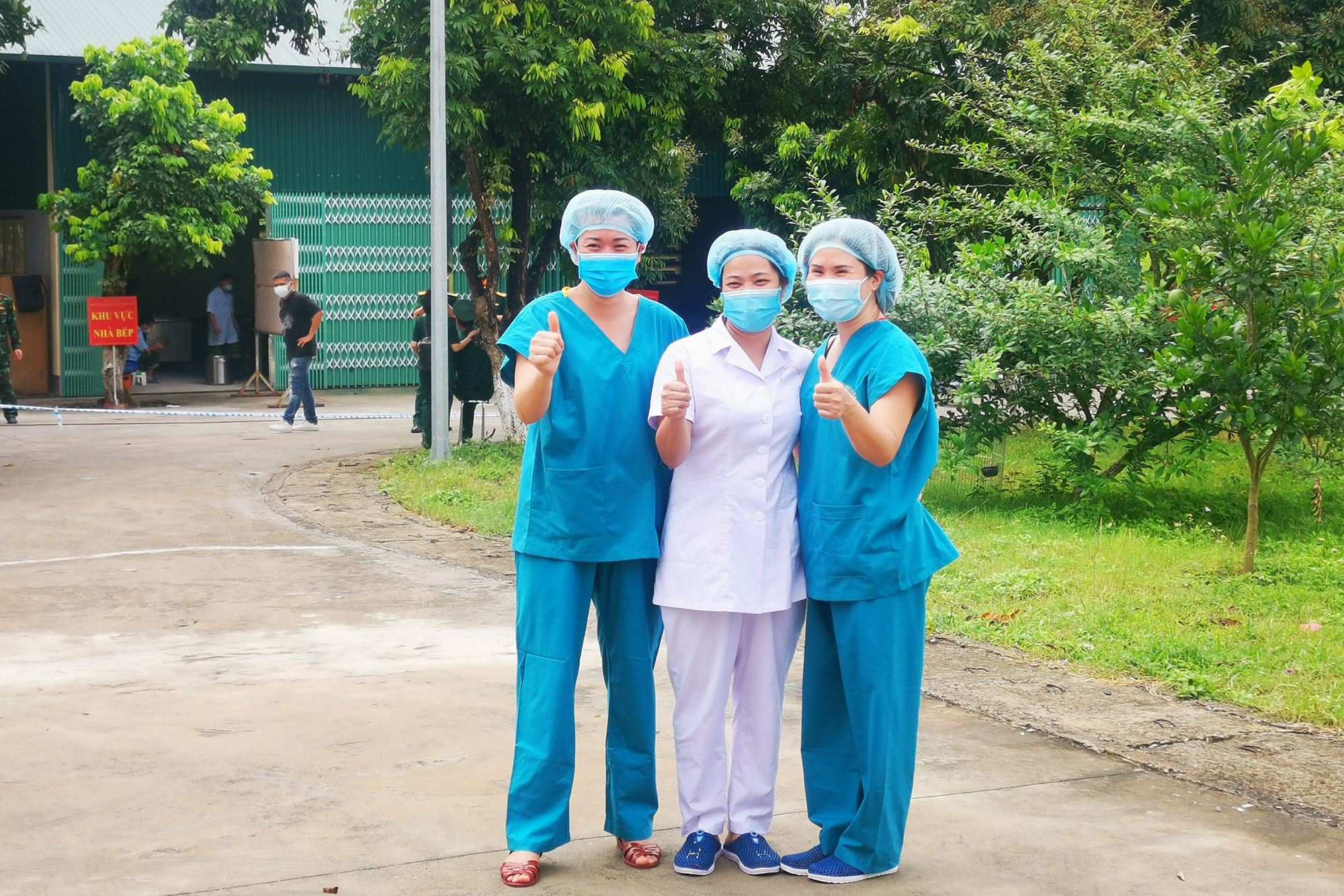 Bên trong Bệnh viện dã chiến truyền nhiễm số 2, Bộ Quốc phòng