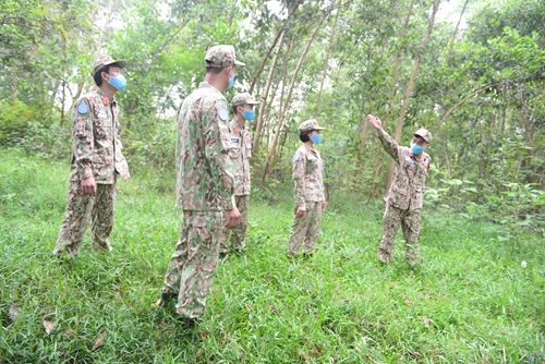 Sĩ quan Việt Nam tham gia sứ mệnh Gìn giữ hòa bình Liên hợp quốc trau dồi kỹ năng mềm