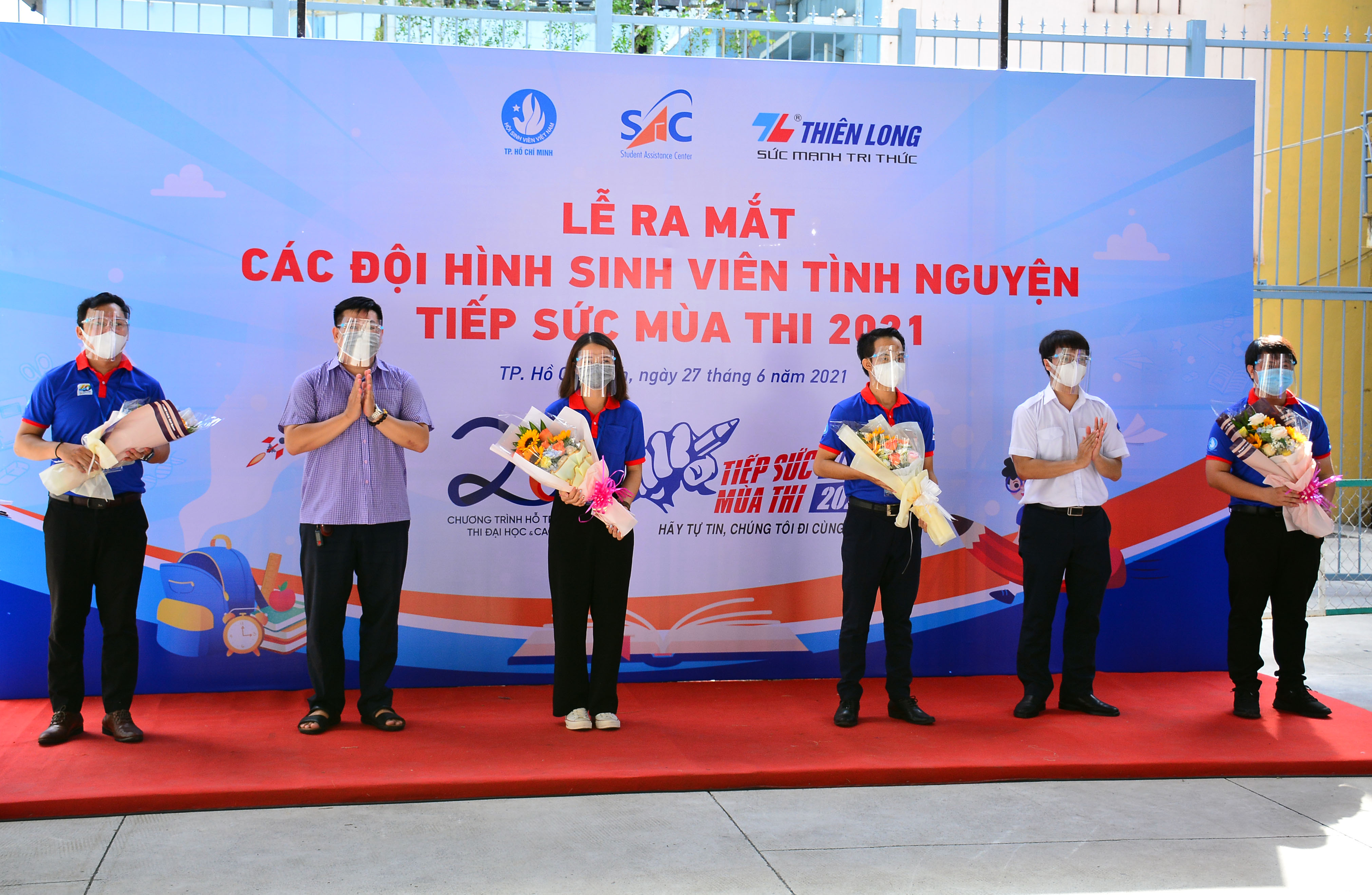 Thành phố Hồ Chí Minh ra mắt các đội hình tình nguyện “Tiếp sức mùa thi” năm 2021