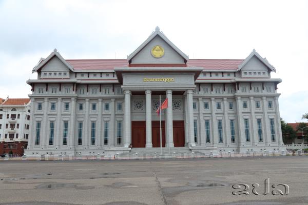 Nhà Quốc hội Lào mới - món quà quý báu của Việt Nam dành tặng Lào