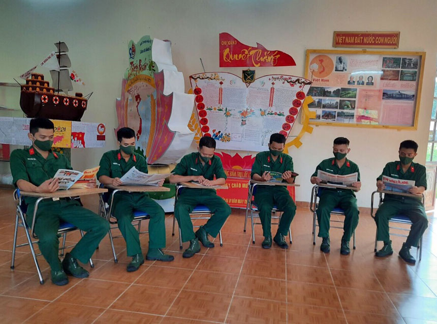 Nhiều mô hình thúc đẩy phong trào đọc sách, báo ở đơn vị