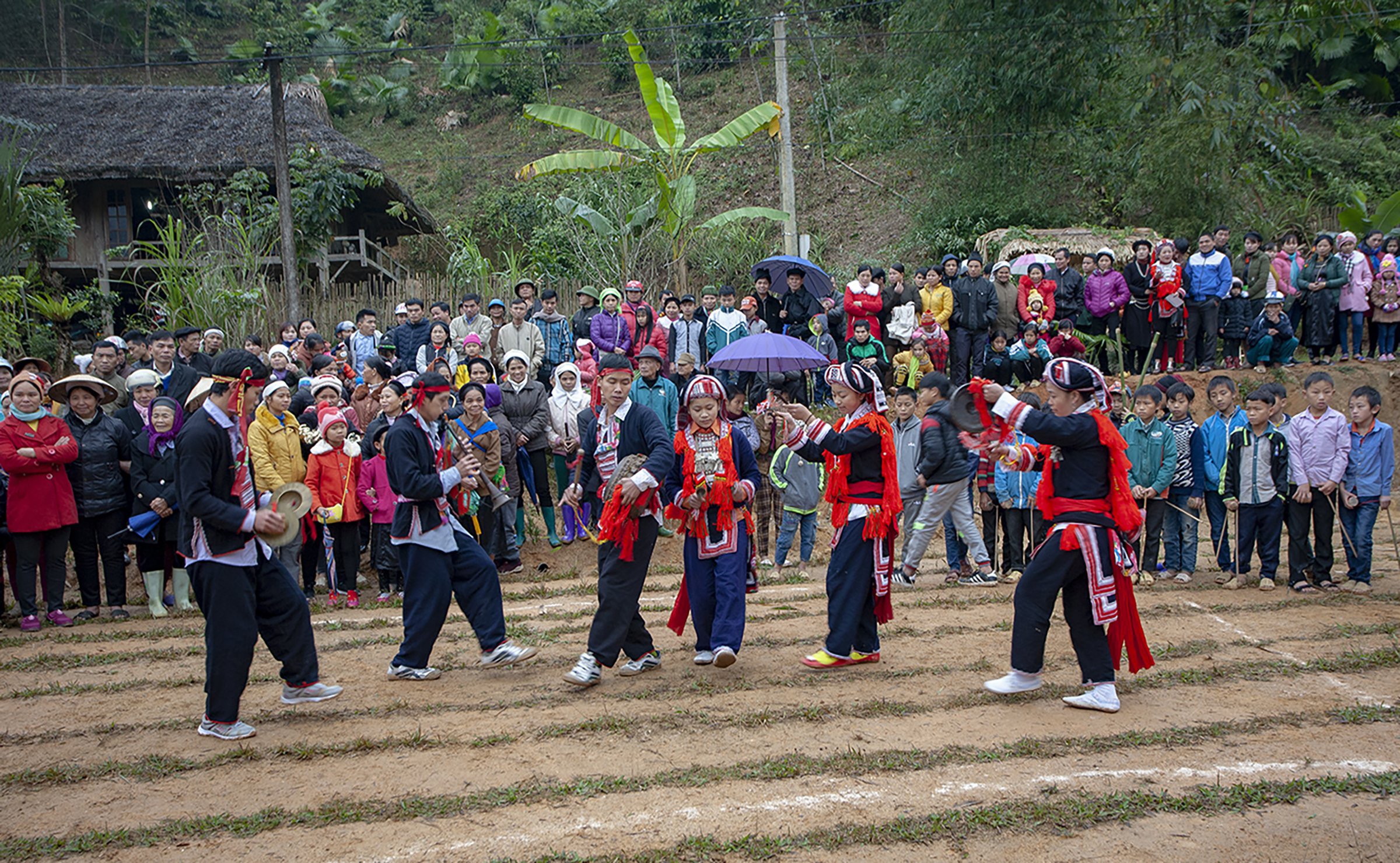 Lễ cầu mùa của đồng bào Dao đỏ