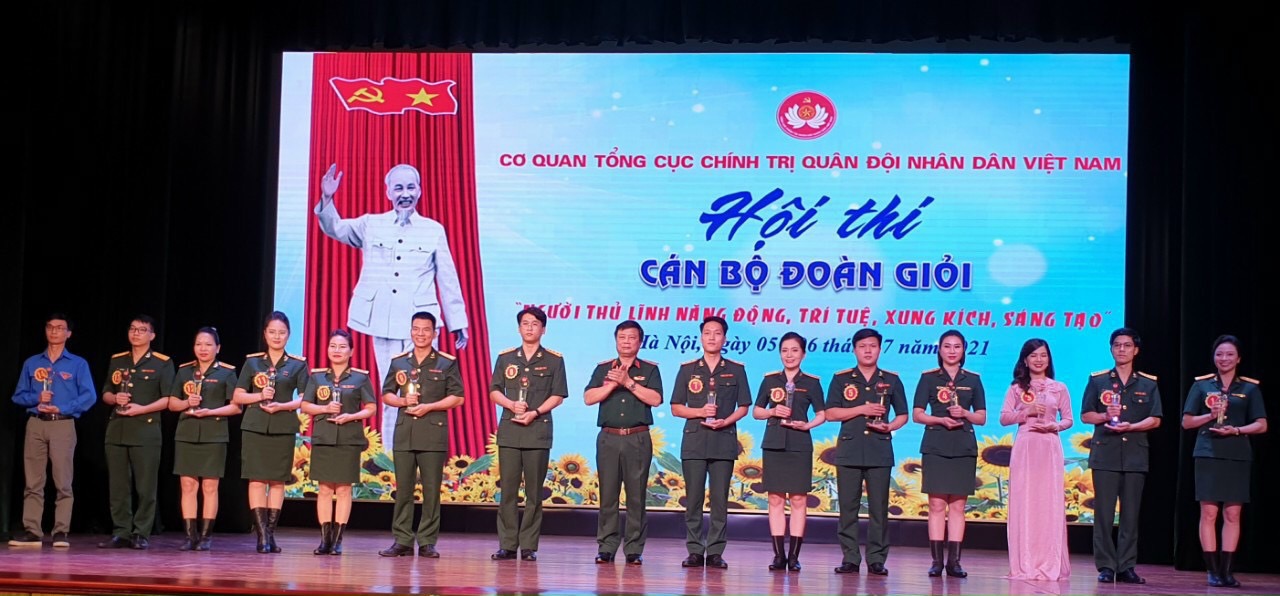 Sôi nổi Hội thi cán bộ đoàn giỏi cơ quan Tổng cục Chính trị năm 2021
