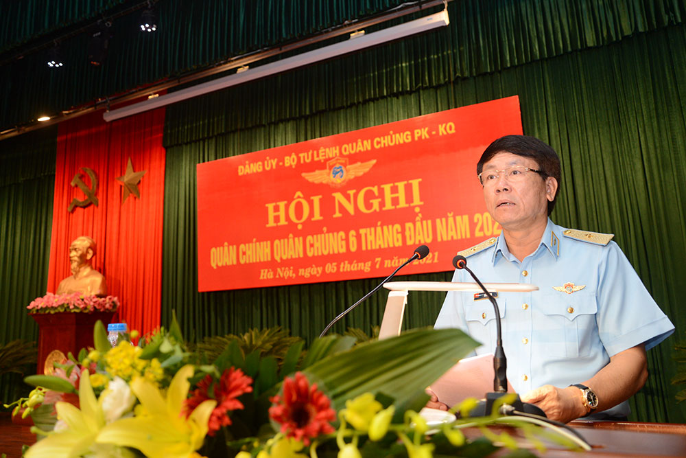 Quân chủng Phòng không-Không quân tổ chức Hội nghị Quân chính 6 tháng đầu năm 2021