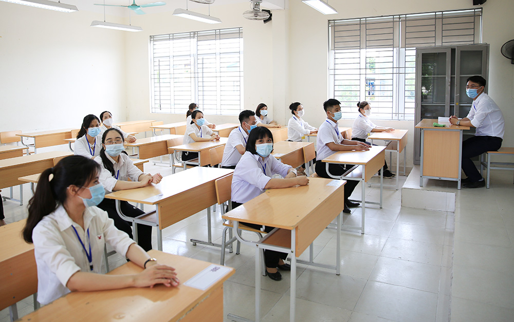 Hà Nội bảo đảm phòng, chống dịch Covid-19 trong kỳ thi tuyển sinh đại học, cao đẳng 